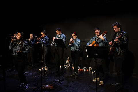OYE Spoken Word, Fall 2023 | photo by Annaelise Kennedy