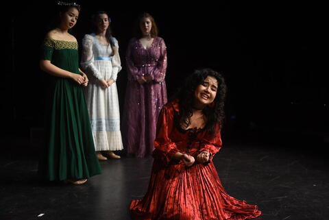 SIX: an Opera Cabaret, Fall 2024 | photo by Elio Wentzel